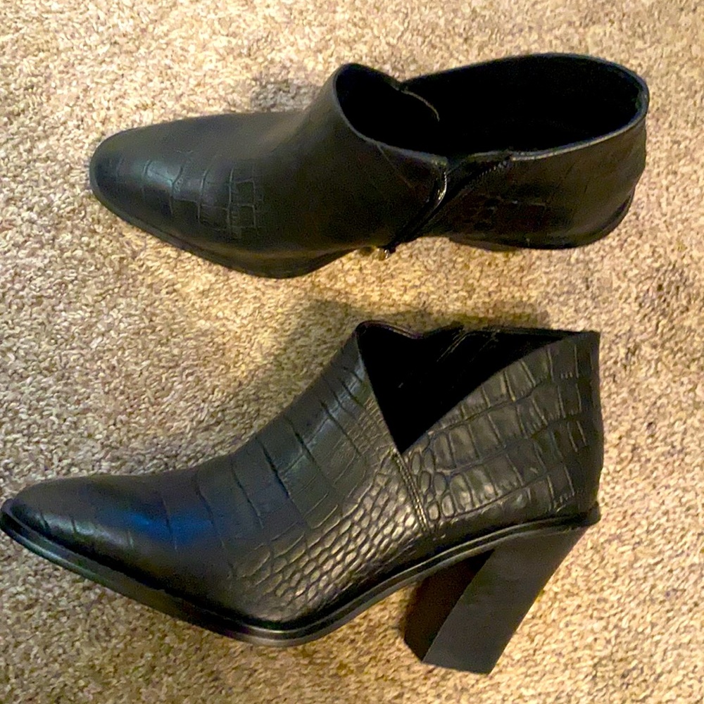 Vince Camuto Black Booties. New, never worn.